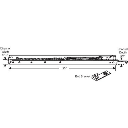Strybuc 25in Channel Balance 62-245-1